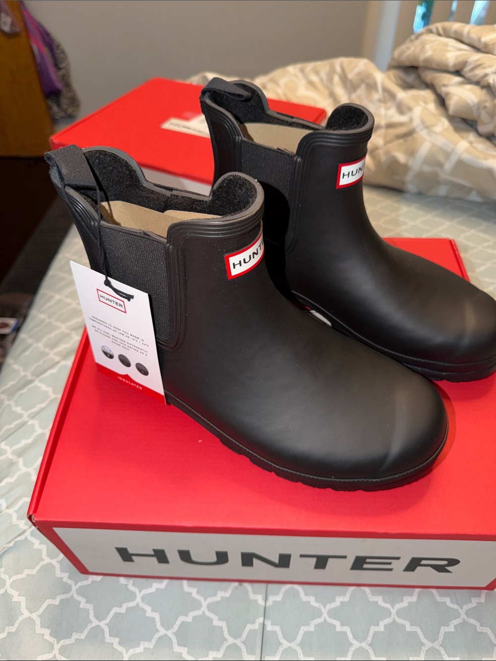 Hunter Original Chelsea Rain Boot size 9 and 8 - Picture 2 of 11